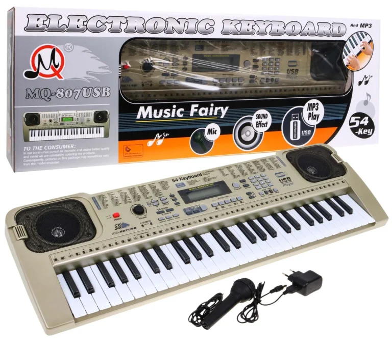 Klavijatura Mq 807 S Načinom Lekcije I Usb 5+ 1