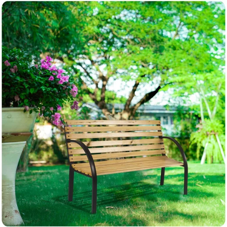 Klupa Za Park S Naslonom 117,5 X 83 X 57 Cm Luca Sofotel 6