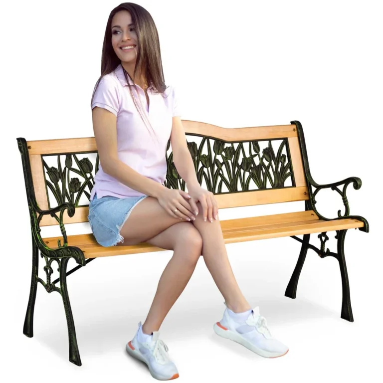 Klupa Za Park S Naslonom Gardi Tulip Sofotel, 123,5 × 74 × 48 Cm 1