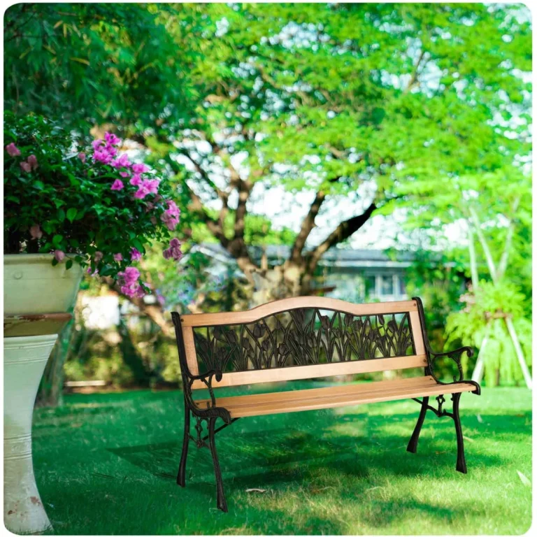 Klupa Za Park S Naslonom Gardi Tulip Sofotel, 123,5 × 74 × 48 Cm 11