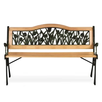 Klupa Za Park S Naslonom Gardi Tulip Sofotel, 123,5 × 74 × 48 Cm 2