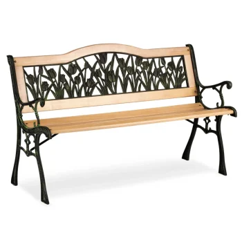 Klupa Za Park S Naslonom Gardi Tulip Sofotel, 123,5 × 74 × 48 Cm 5