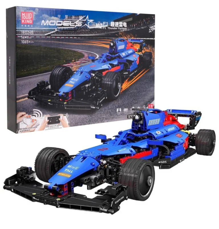 Kocke F1 Bolid Plavi Rc 1065 Dijelova 14+ 1