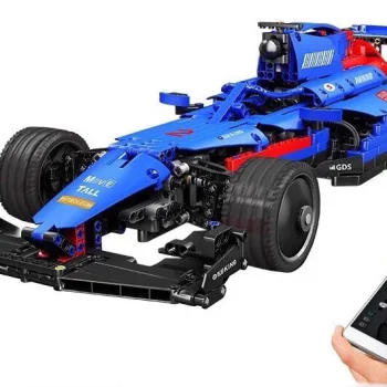 Kocke F1 Bolid Plavi Rc 1065 Dijelova 14+ 2