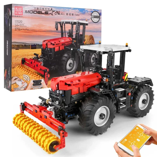 Kocke Crveni Traktor Rc 2716 Dijelova 14+ 1