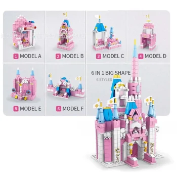 Kocke Dvorac Princeze 1000 Dijelova 6+ 5