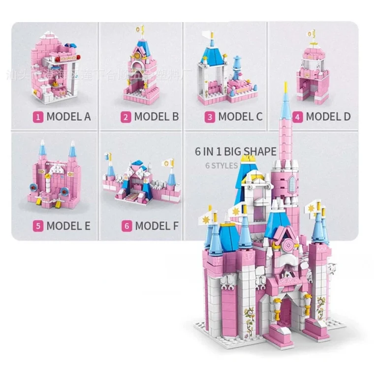 Kocke Dvorac Princeze 1000 Dijelova 6+ 5