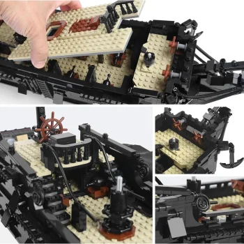 Kocke Gusarski Brod Crno Jedro 2868 Dijelova 14+ 7