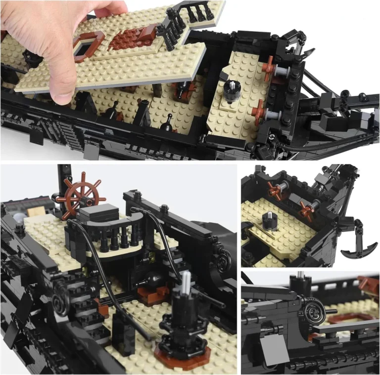Kocke Gusarski Brod Crno Jedro 2868 Dijelova 14+ 7