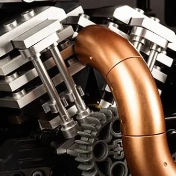 Kocke Motor Crveni 2111 Dijelova 1:5 8+ 6