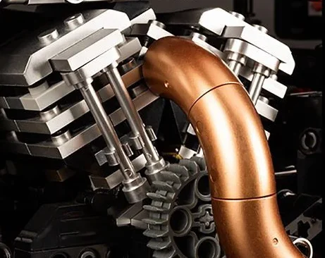 Kocke Motor Crveni 2111 Dijelova 1:5 8+ 6