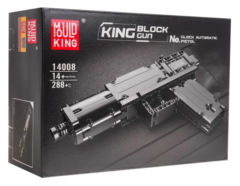 Kocke Pištolj Glock 288 Dijelova 14+ 9