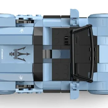 Kockice Maserati Mc20 1:30 Plave Rastar, 370 Dijelova 11