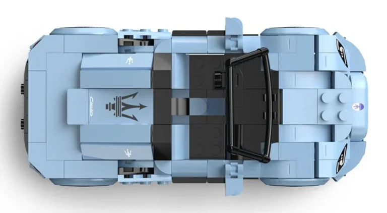 Kockice Maserati Mc20 1:30 Plave Rastar, 370 Dijelova 11