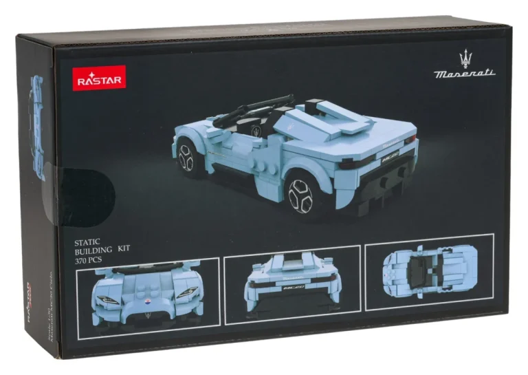 Kockice Maserati Mc20 1:30 Plave Rastar, 370 Dijelova 13