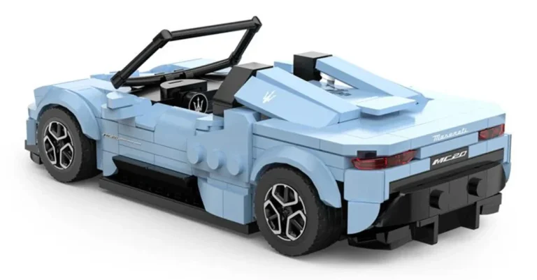 Kockice Maserati Mc20 1:30 Plave Rastar, 370 Dijelova 4