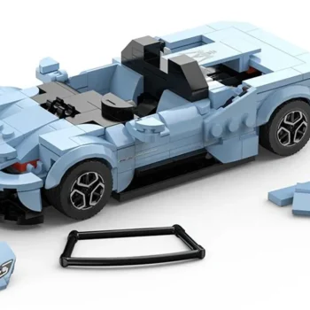 Kockice Maserati Mc20 1:30 Plave Rastar, 370 Dijelova 5