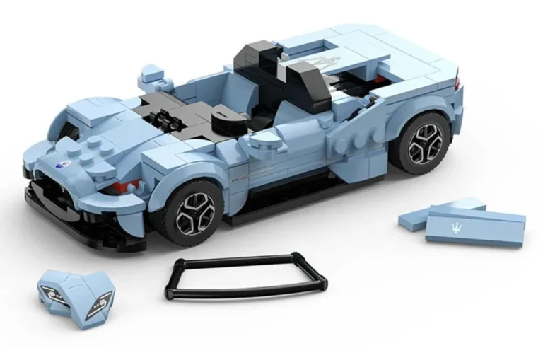 Kockice Maserati Mc20 1:30 Plave Rastar, 370 Dijelova 5