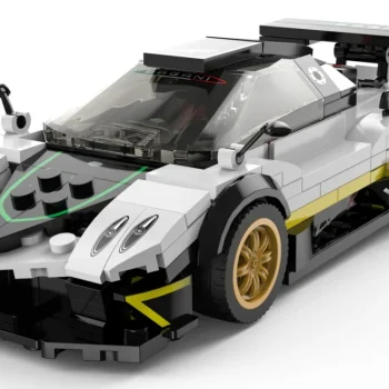 Kockice Pagani Zonda R 1:28 Bijele Rastar, 387 Dijelova 9