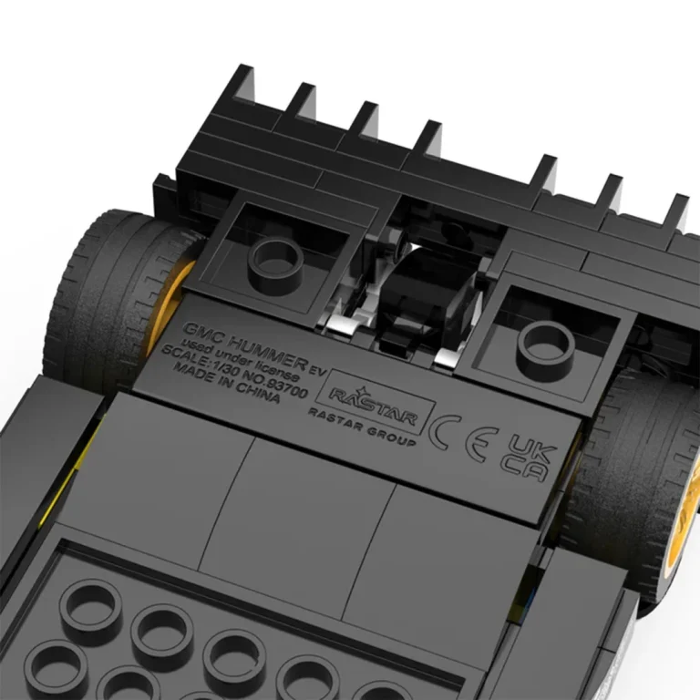 Kockice Pagani Zonda R 1:28 Crne Rastar, 387 Dijelova 10