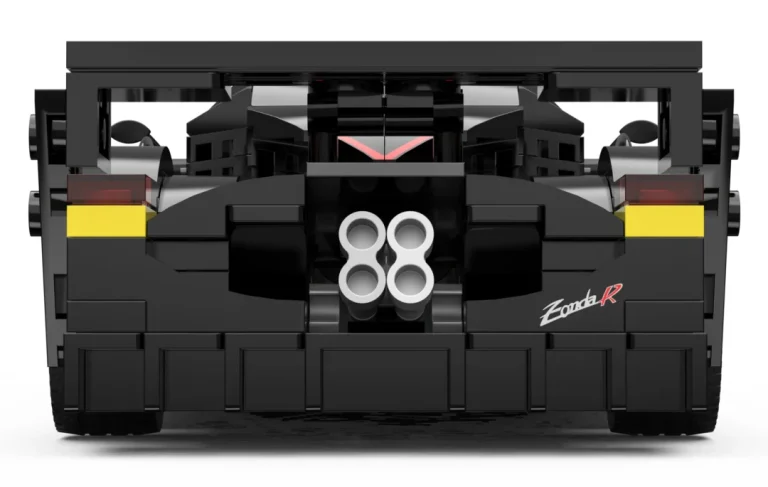 Kockice Pagani Zonda R 1:28 Crne Rastar, 387 Dijelova 9