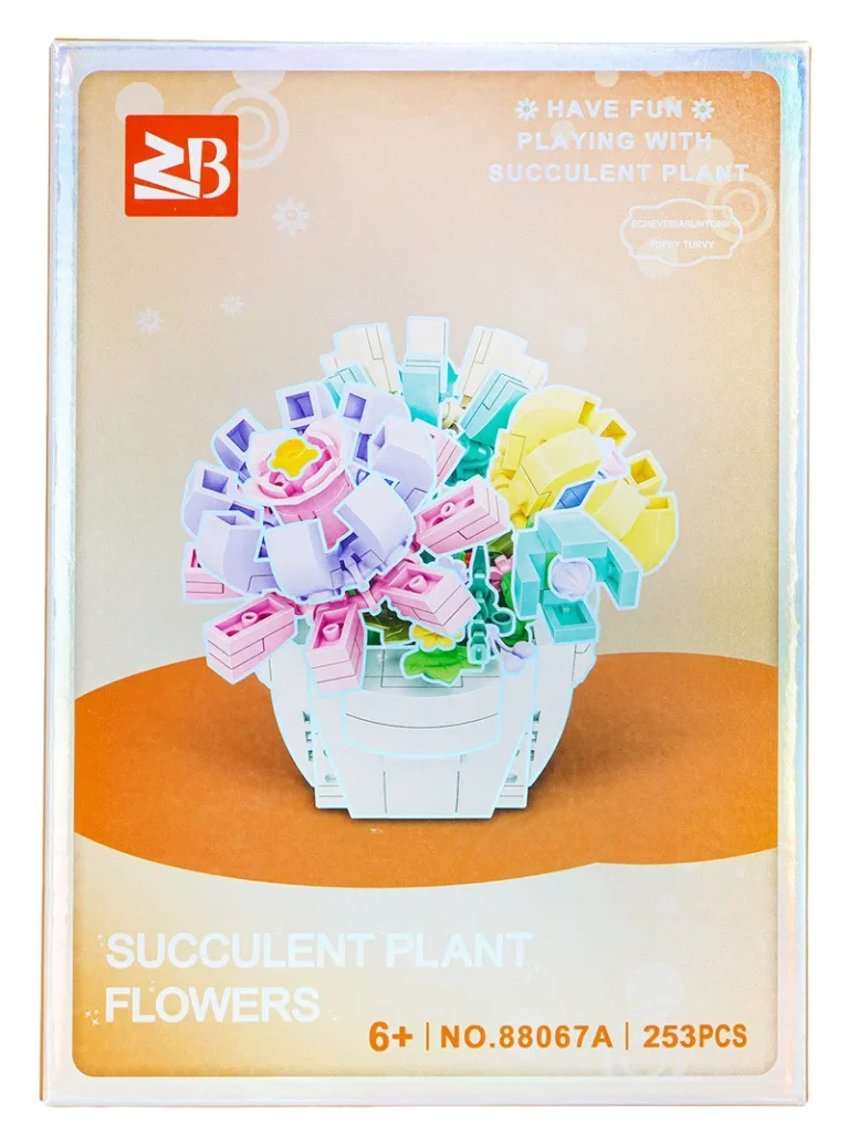 Kockice Buket U Loncu, 253 Dijela 4