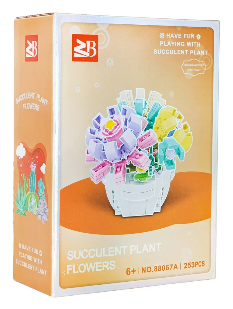 Kockice Buket U Loncu, 253 Dijela 6