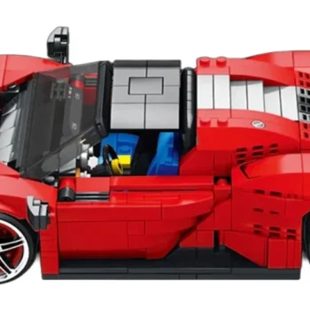 Kockice Sportski Auto Crveni, 1069 Dijelova 7