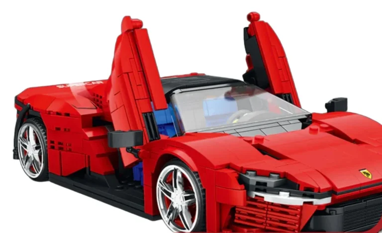 Kockice Sportski Auto Crveni, 1069 Dijelova 9
