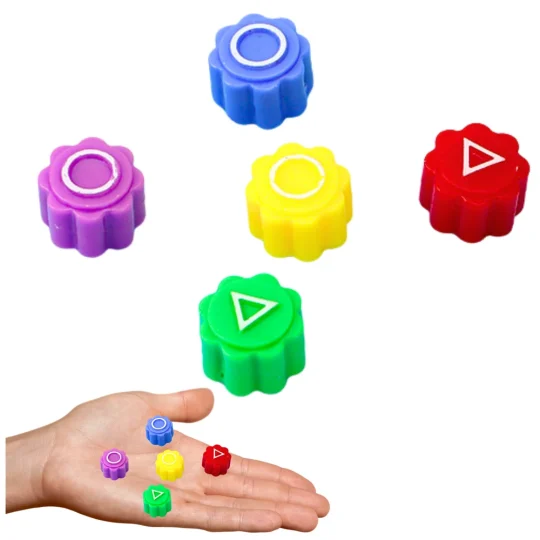 Kockice Za Igranje Arkadne Igre Gonggi Hacele Squid Games, 5 Komada 1