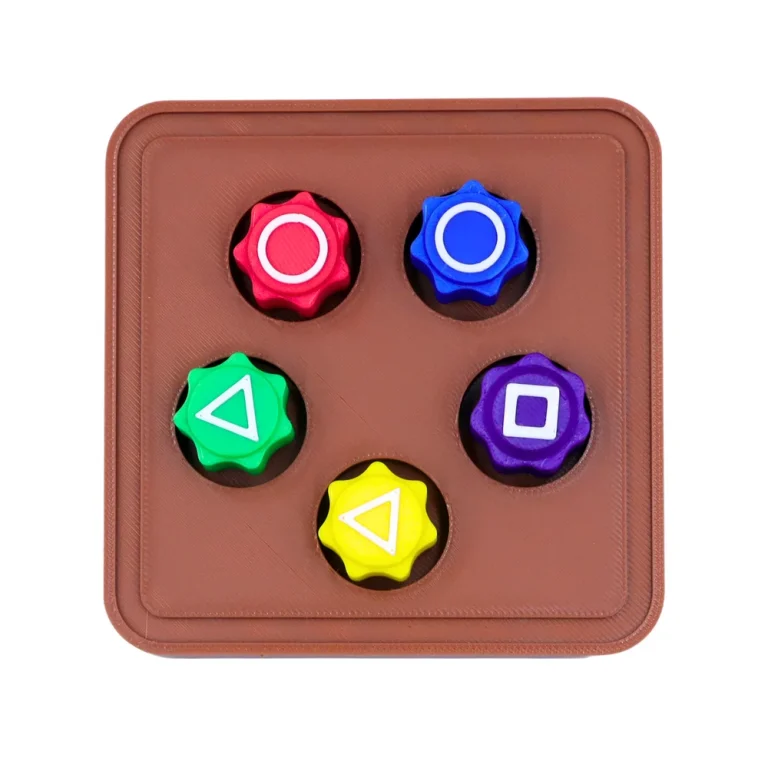 Kockice Za Igranje Arkadnih Igara Gonggi Hacele Squid Games, Baza 5 Kom B 3
