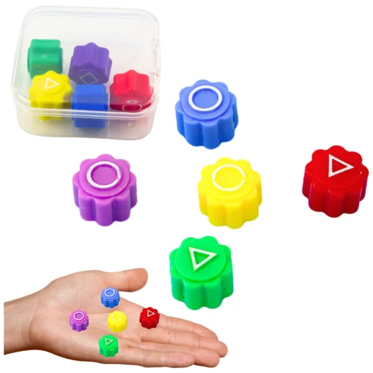 Kockice Za Igranje Arkadnih Igara Gonggi Hacele Squid Games, Kutija Od 5 Komada A 1