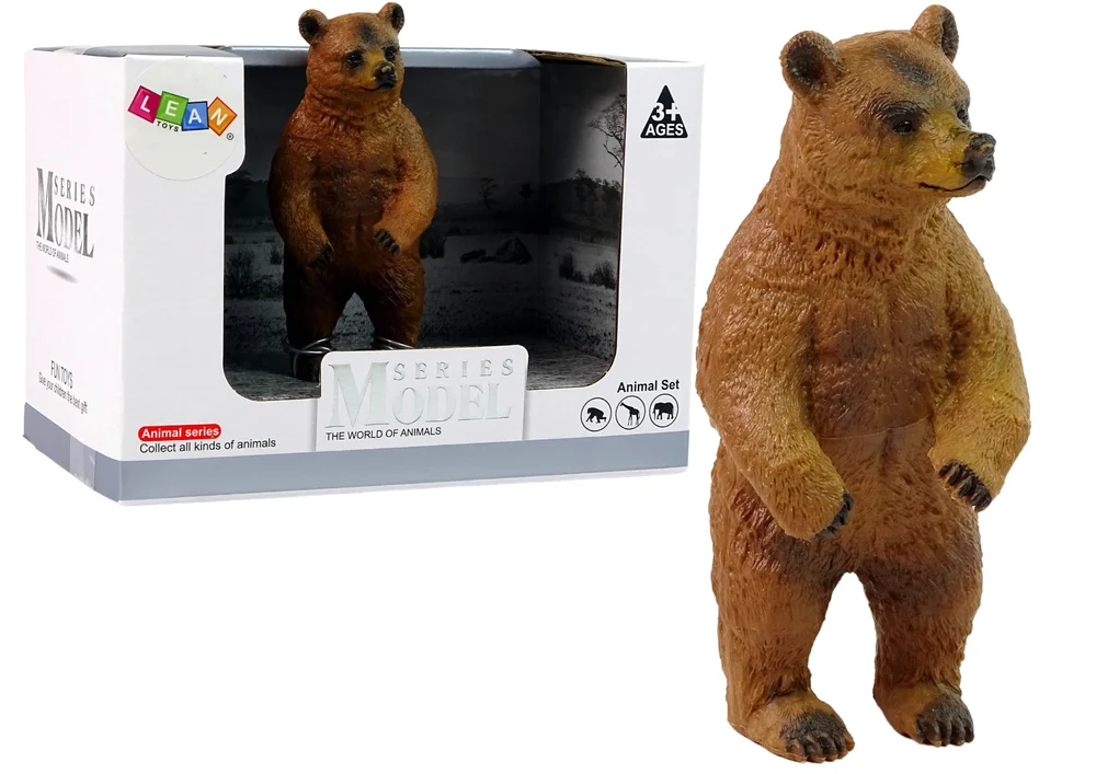 Kolekcionarska Figurica Smeđeg Medvjeda 10 Cm Životinje Svijeta 1
