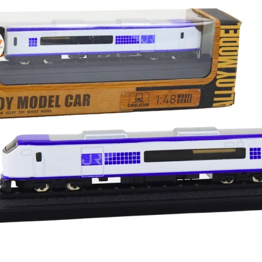 Kolekcionarski Metalni Model Vagona 1:48, Bijeli I Plavi 1