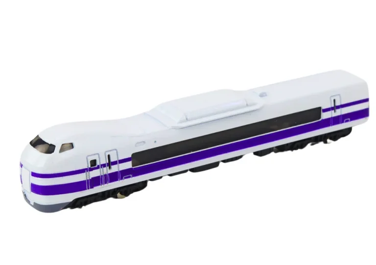 Kolekcionarski Model Vagona 1:48 Metalni Bijeli I Ljubičasti 2