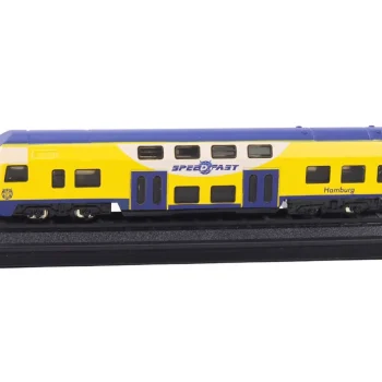 Kolekcionarski Model Vlaka 1:48 Metal žuto Plavi 2