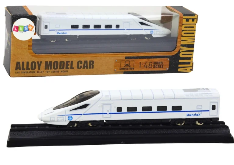 Kolekcionarski Model Vlaka, Bijeli, Metalni 1:48 1