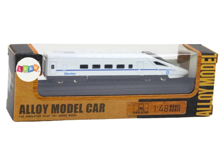 Kolekcionarski Model Vlaka, Bijeli, Metalni 1:48 4