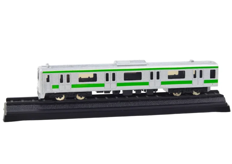 Kolekcionarski Model Vlaka Vagona 1:48 Metal Srebro 2