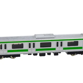 Kolekcionarski Model Vlaka Vagona 1:48 Metal Srebro 3