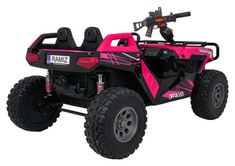 Kolica Prospector 4x4 Strong Ružičasta 10