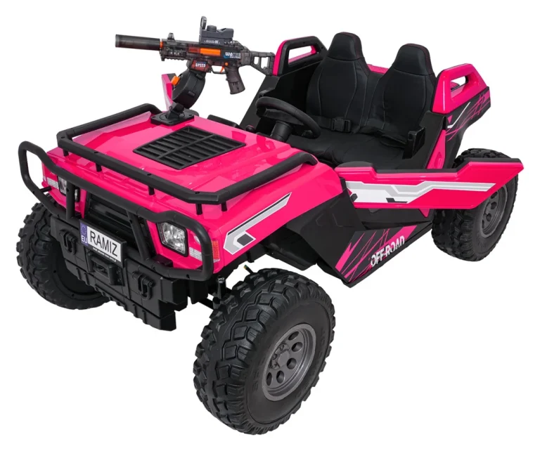 Kolica Prospector 4x4 Strong Ružičasta 13