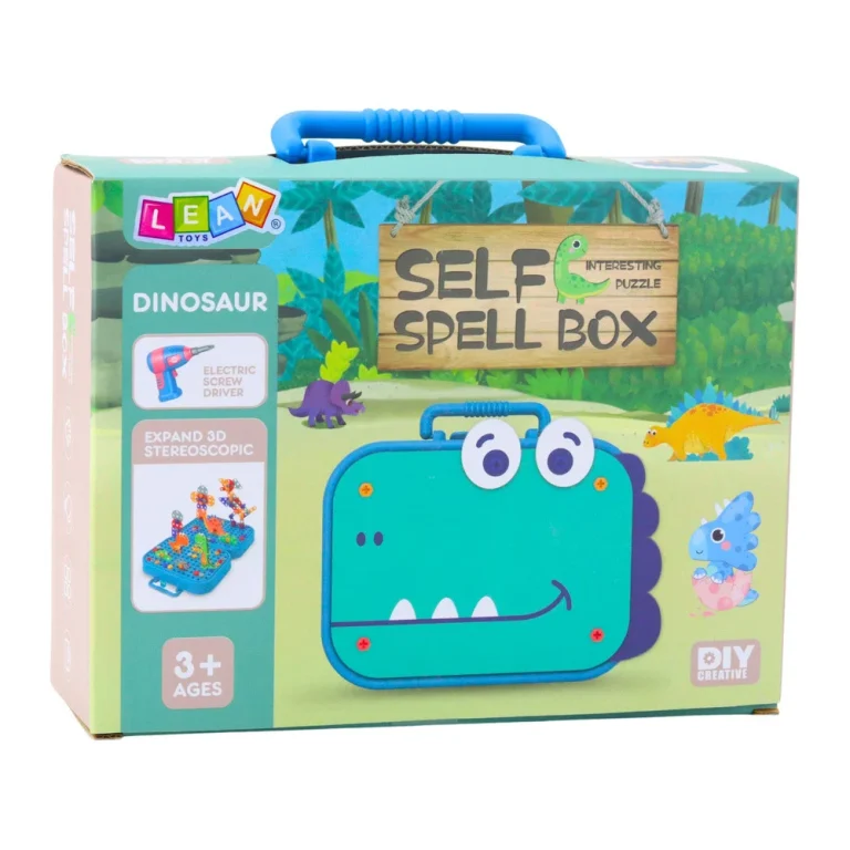 Komplet Odvijača Za Sastavljanje S Dinosaurima, 228 Dijelova 5