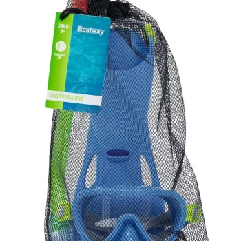 Komplet Za Ronjenje Plava Maska, Peraje, Tuba Bestway 25039 13