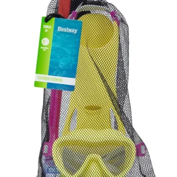Komplet Za Ronjenje Žuta Maska, Peraje, Tuba Bestway 25039 10