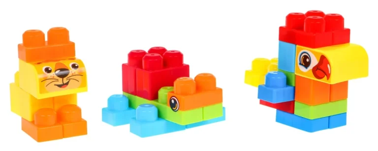 Konstrukcijski Blokovi Zoo životinje 68 Dijelova 3+ 4
