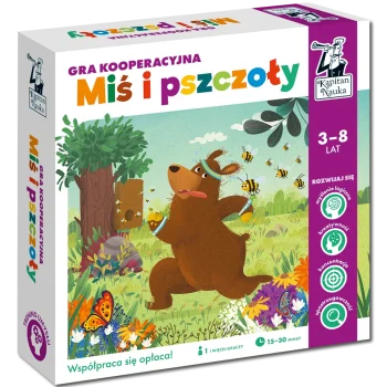 Kooperativna Društvena Igra Medvjedić I Pčele Za Djecu Od 3 Do 8 Godina Kapetan Znanost 2