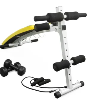 Kosa Klupa Za Vježbanje Neo Sport Ns 07 S Ekspanderima I Bučicama 2
