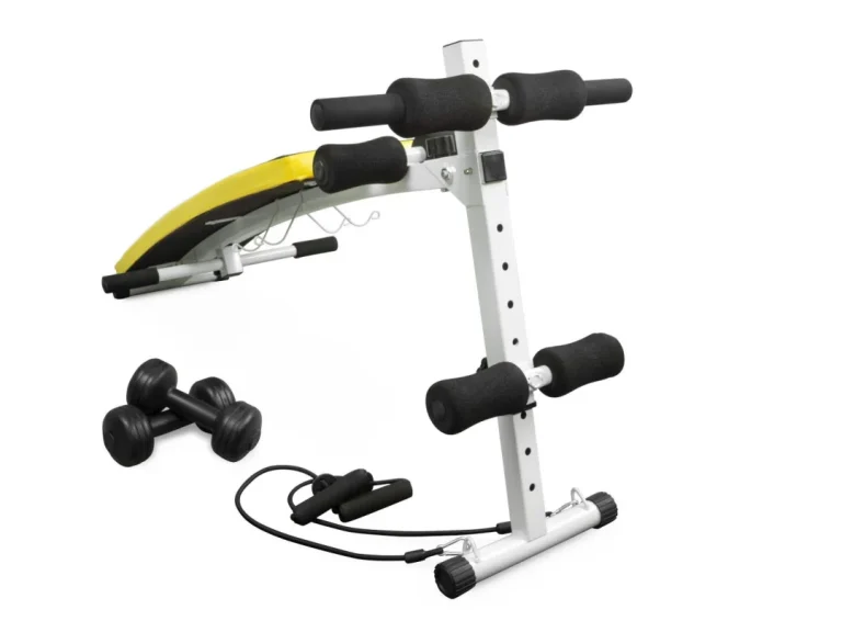 Kosa Klupa Za Vježbanje Neo Sport Ns 07 S Ekspanderima I Bučicama 2