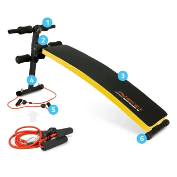 Kosa Klupa Za Vježbanje Neo Sport Ns 08g S Ekspanderima 7